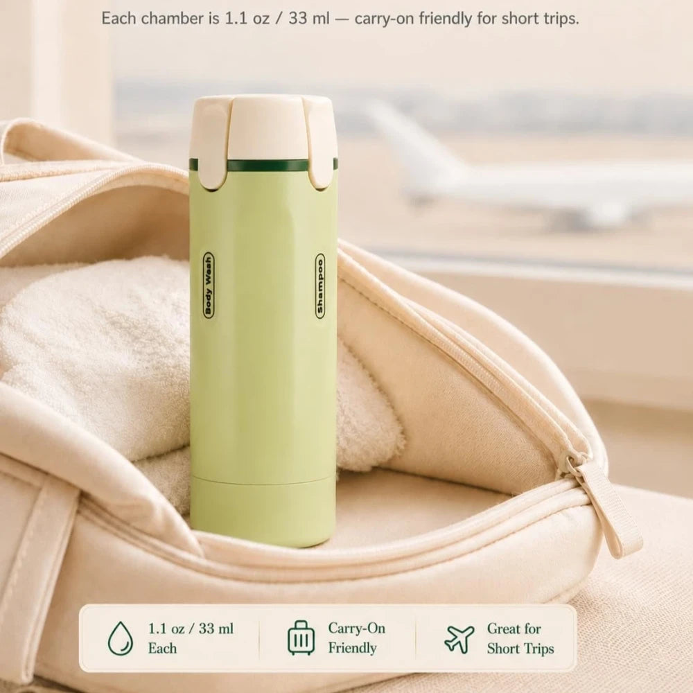 4 in 1 Travel Toiletry Dispenser